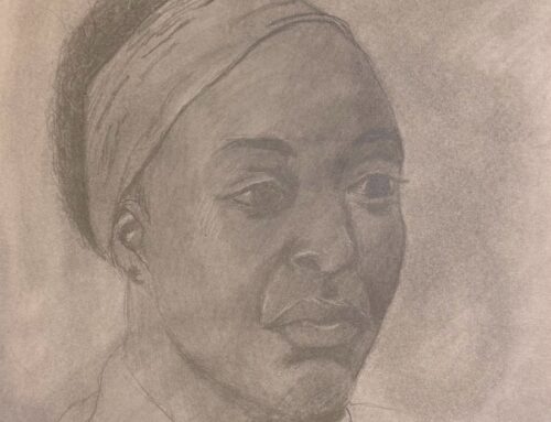 A drawing session at the Washington Printmakers Gallery, DC